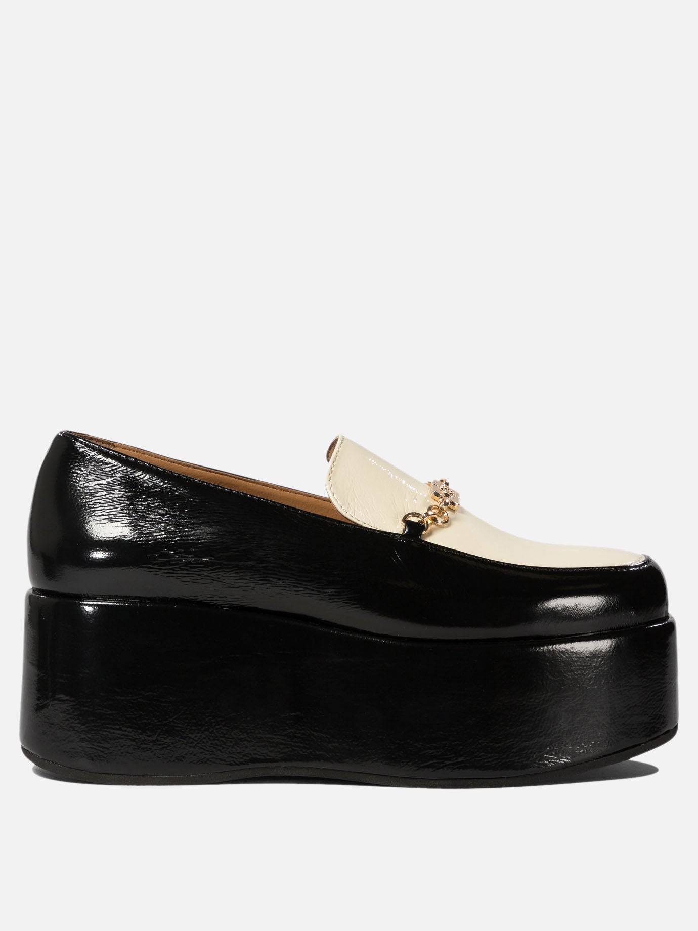 Ganni Wedge loafers Black