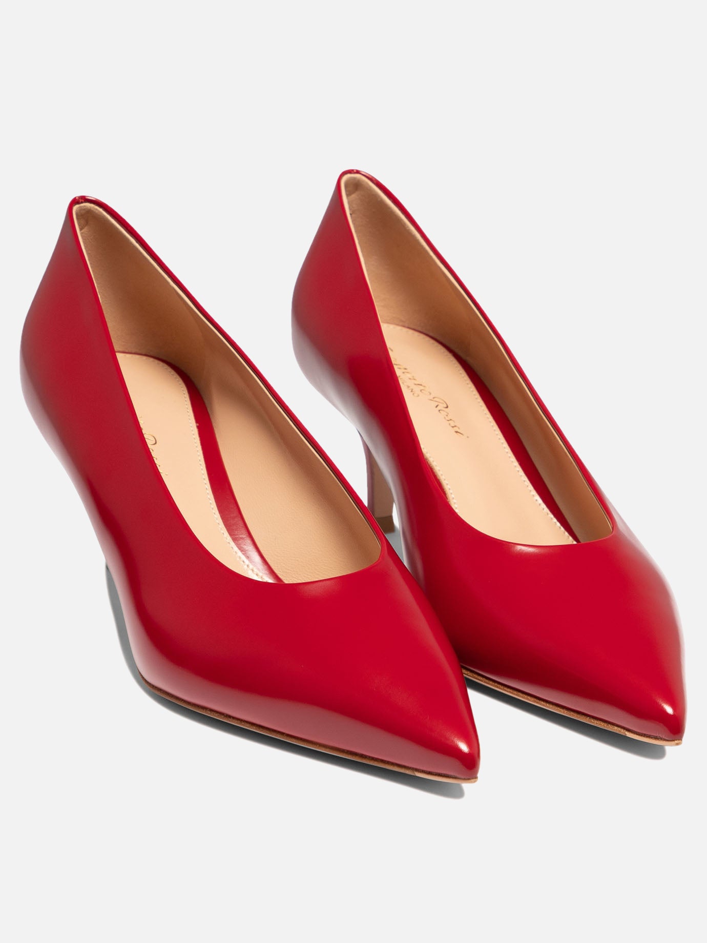 Gianvito Rossi "Robbie 55" pumps Red