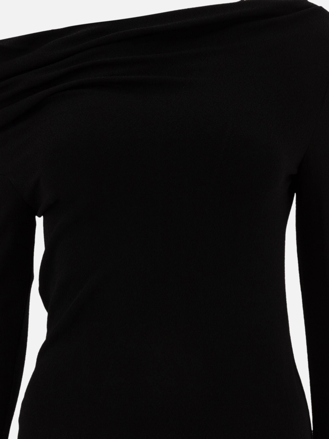 Givenchy Top with draped collar Black