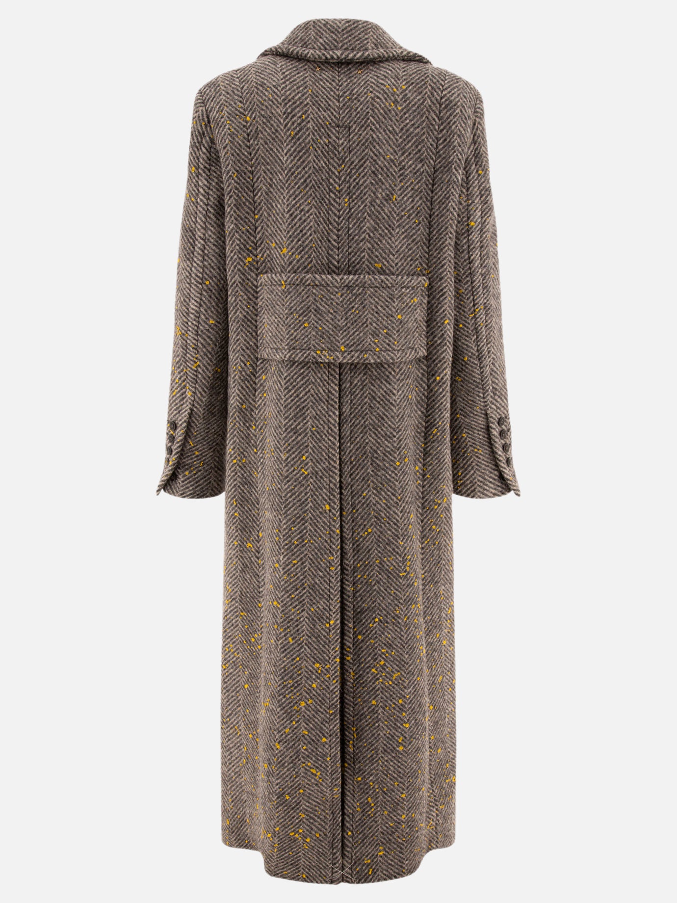 Long coats Herringbone  Grey - Golden Goose Women | PDP | VIETTI Online Store | thumbnail_2