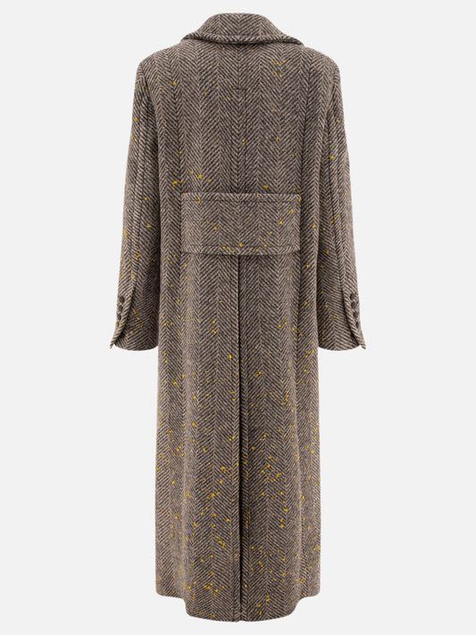 Long coats Herringbone  Grey - Golden Goose Women | PLP | VIETTI Online Store | 2
