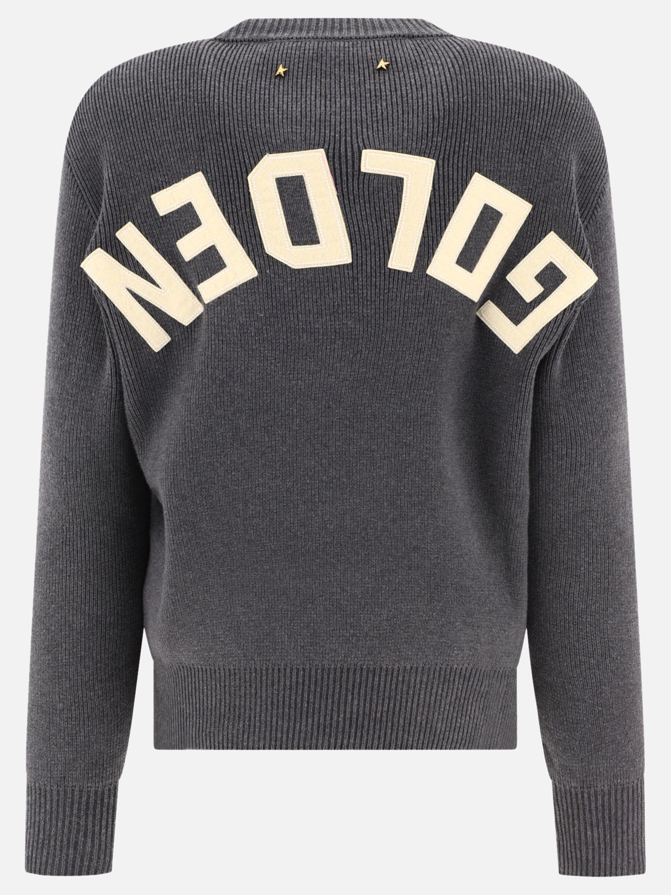 Golden Goose "Dany Lettering" sweater Grey