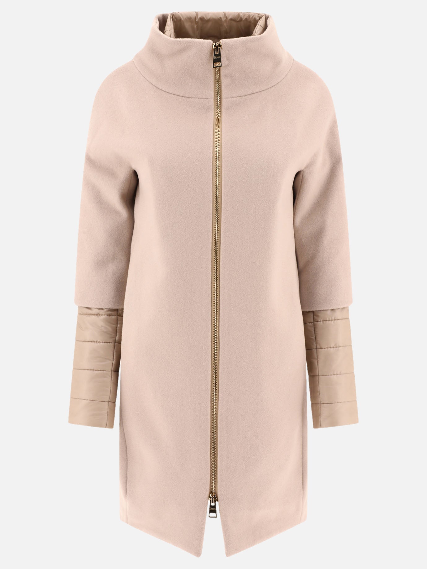 Long coats Solid colour  Beige - Herno Women | PDP | VIETTI Online Store | Zoom-Modal
