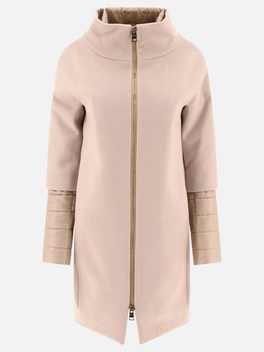 Long coats Solid colour  Beige - Herno Women | PLP | VIETTI Online Store 
