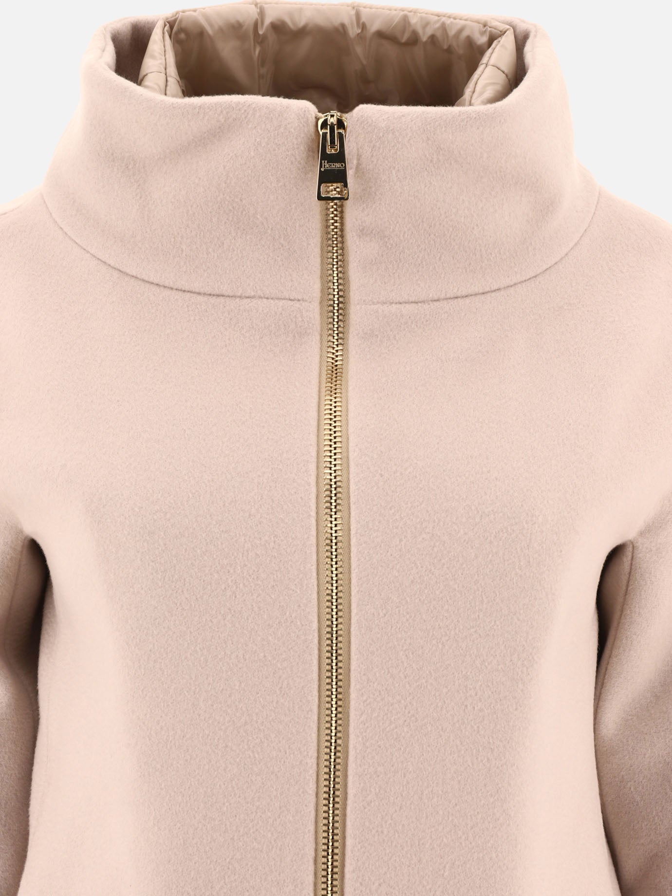 Long coats Solid colour  Beige - Herno Women | PDP | VIETTI Online Store | thumbnail_3