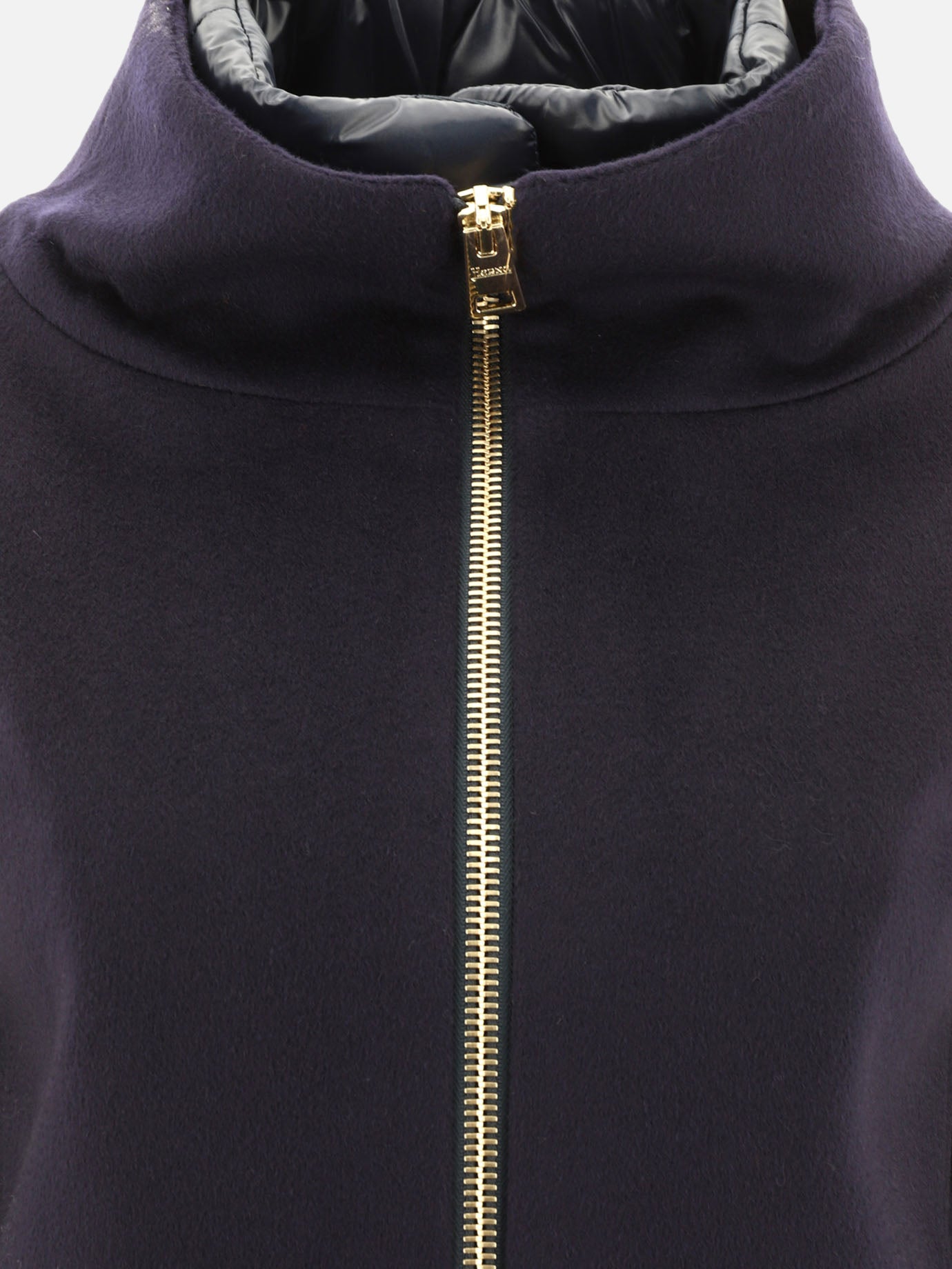 Long coats Solid colour  Blue - Herno Women | PDP | VIETTI Online Store | thumbnail_3