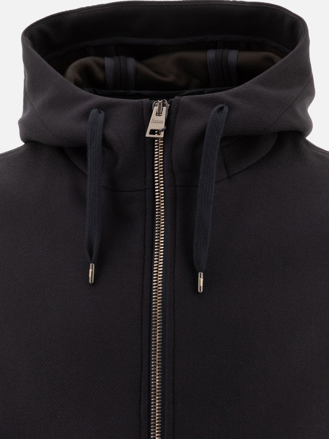 Herno Hooded parka Blue