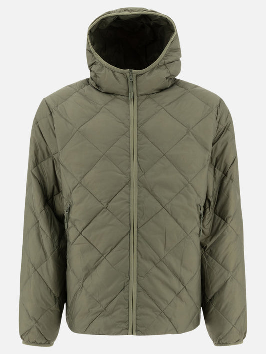 Hiking Patrol Light down hooded jacket Green