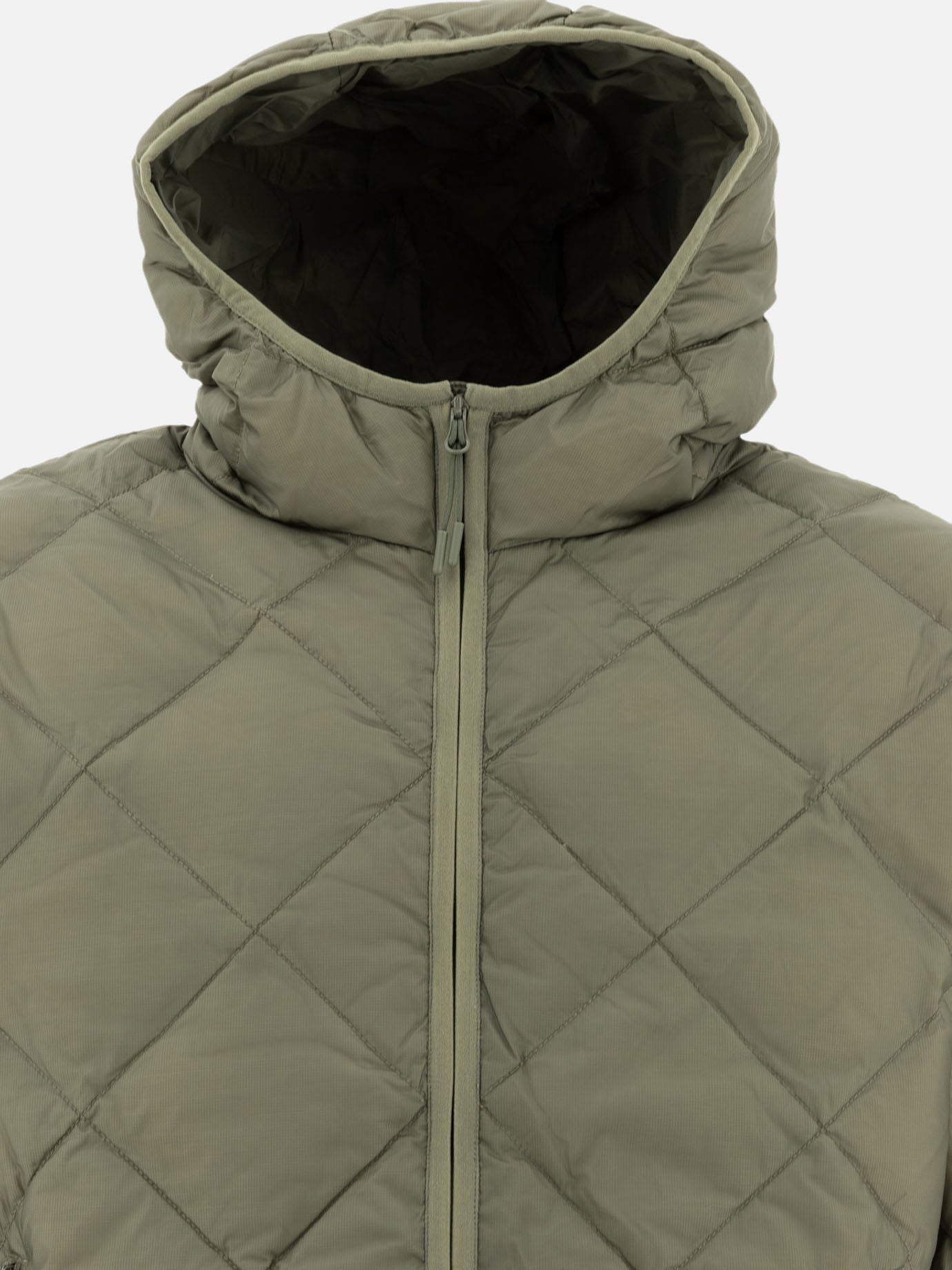 Hiking Patrol Light down hooded jacket Green