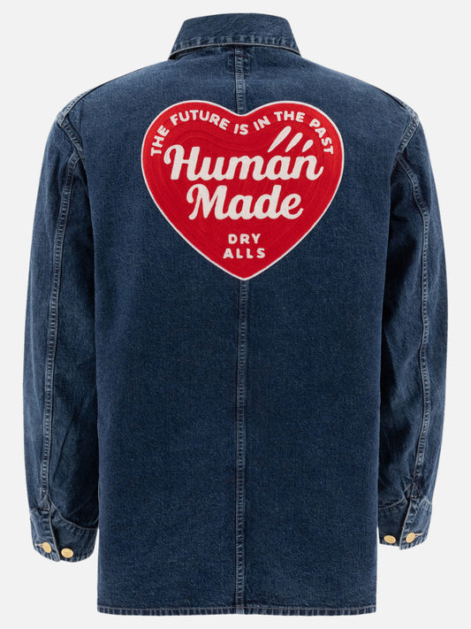 Overshirt jackets Solid colour  Blue - Human Made Men | PLP | VIETTI Online Store | 2
