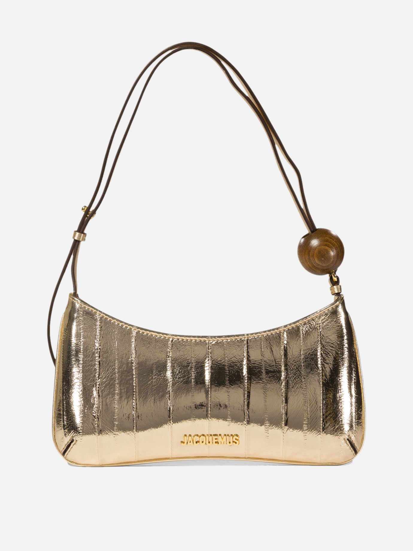 Jacquemus "Le Bisou Perle" shoulder bag Gold