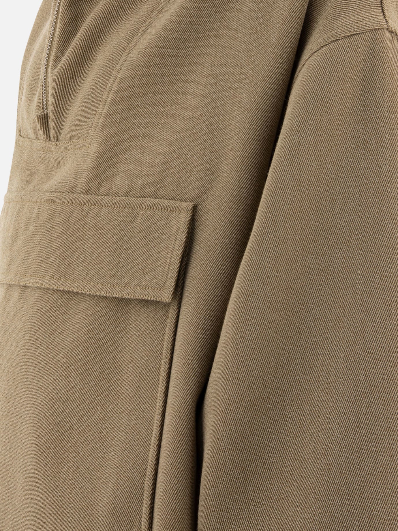 Wool twill jacket