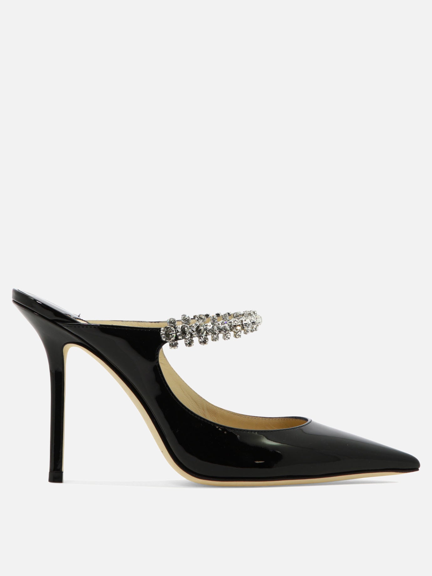 Jimmy Choo "Bing 100" sabot Black