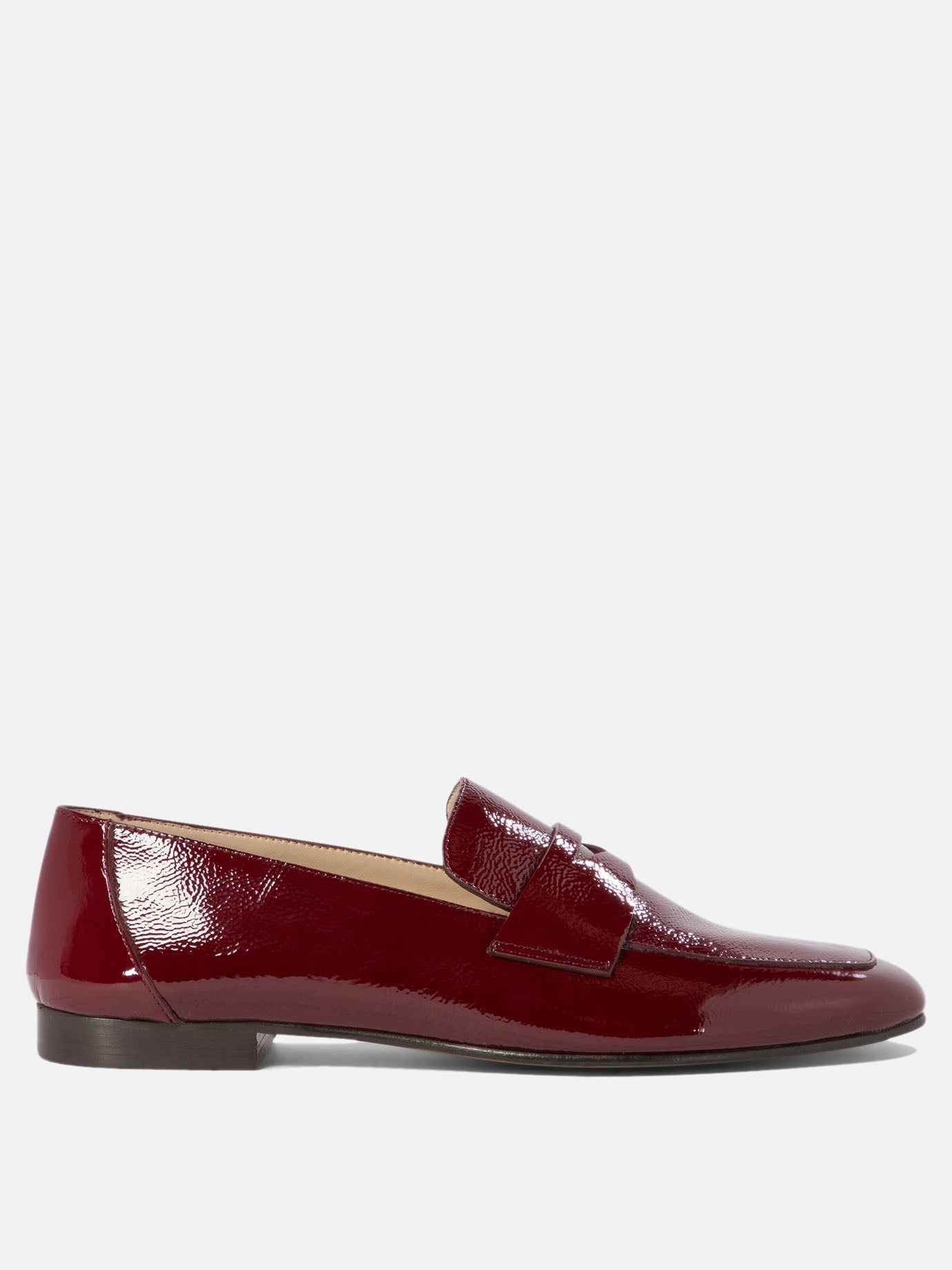 Patent leather loafers