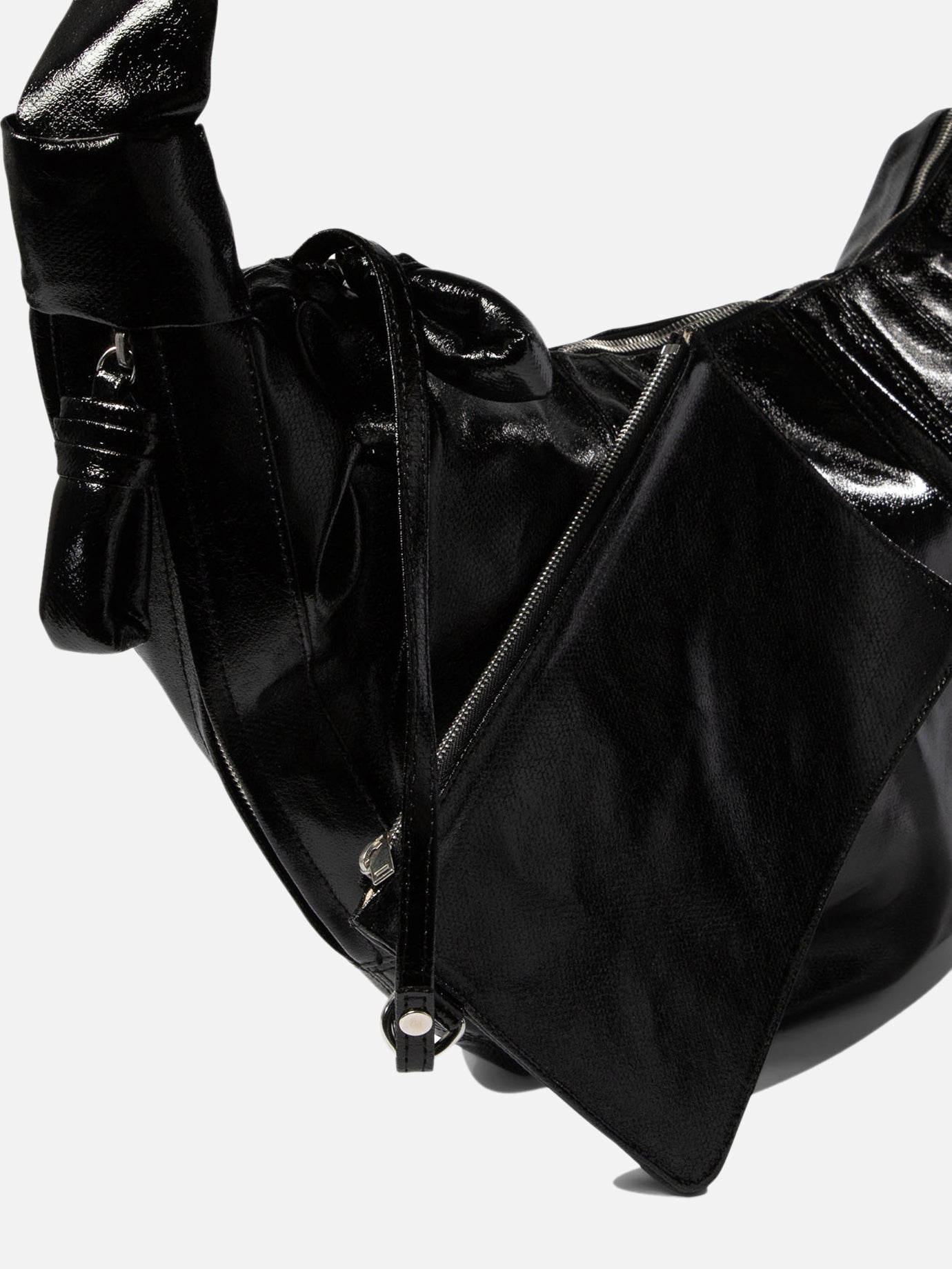 Lemaire "Large Croissant" shoulder bag Black