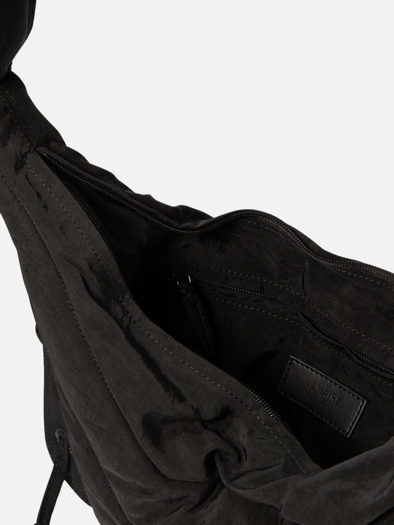 Lemaire "Small Soft Game" shoulder bag Black