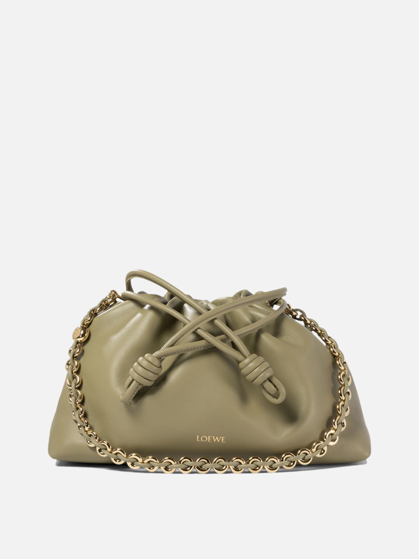 Loewe "Medium Flamenco" clutch Green