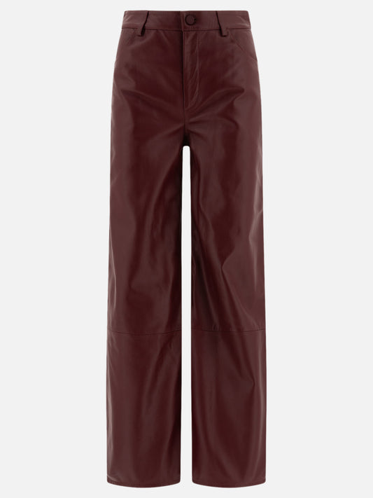 "Figari" leather trousers