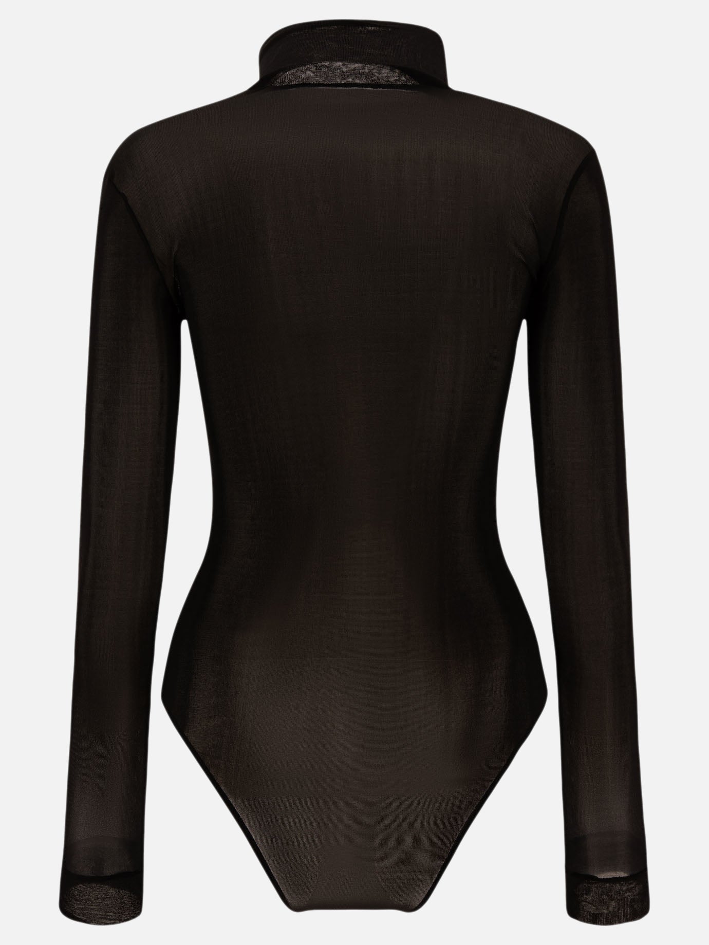 High-neck bodysuit