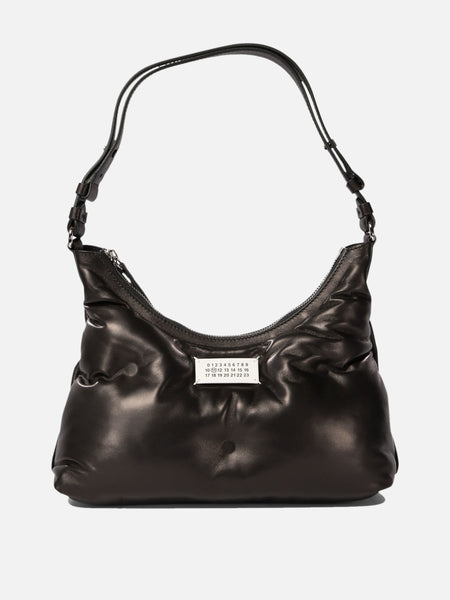 【送料&関税込】Maison Margiela Glam Slam Waist Bag Maison Margiela Glam Slam Embroidery Trapezoid ハンドバッグ