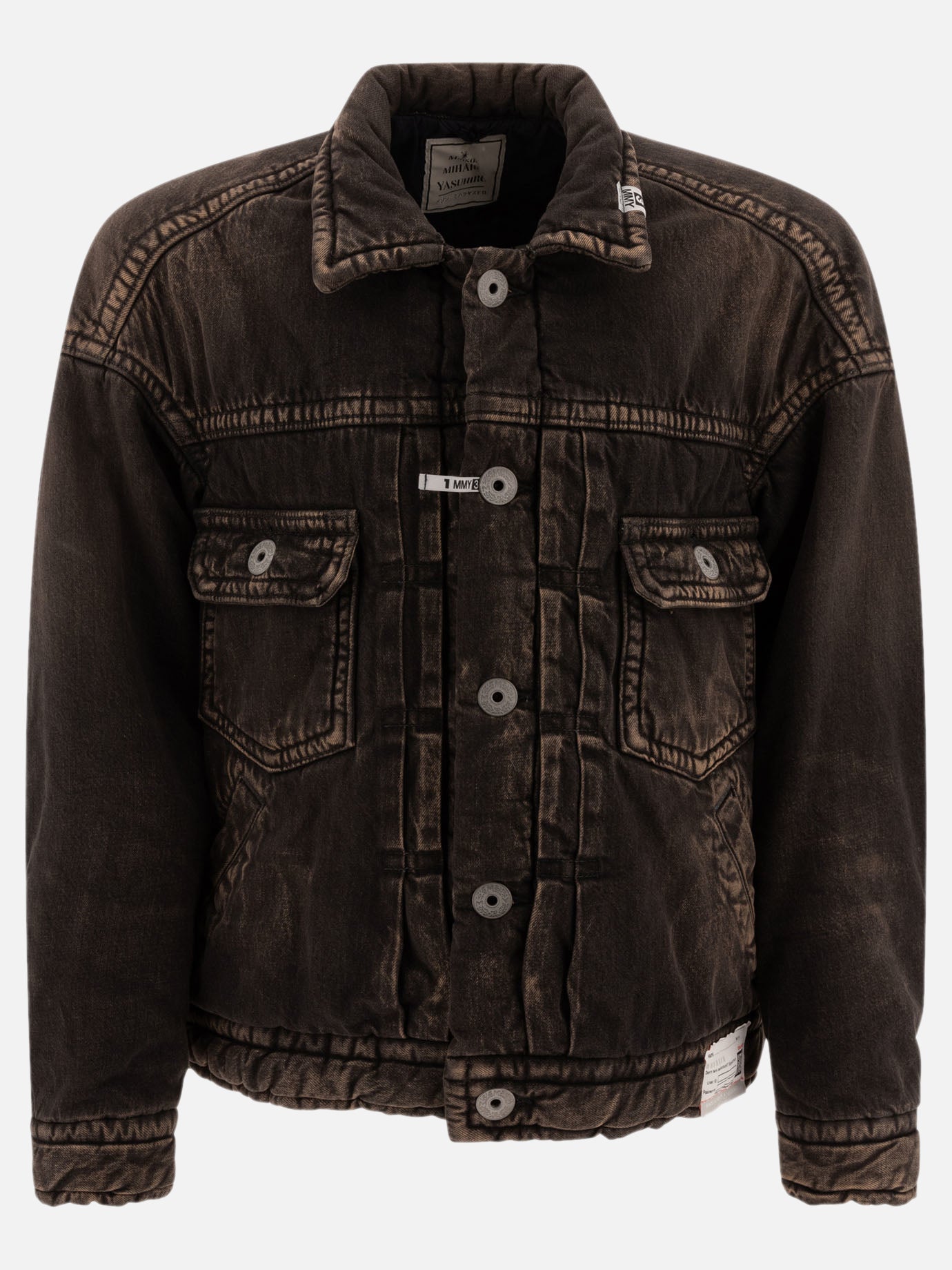 Denim jackets Solid colour  Black - Maison Mihara Yasuhiro Men | PDP | VIETTI Online Store | Zoom-Modal
