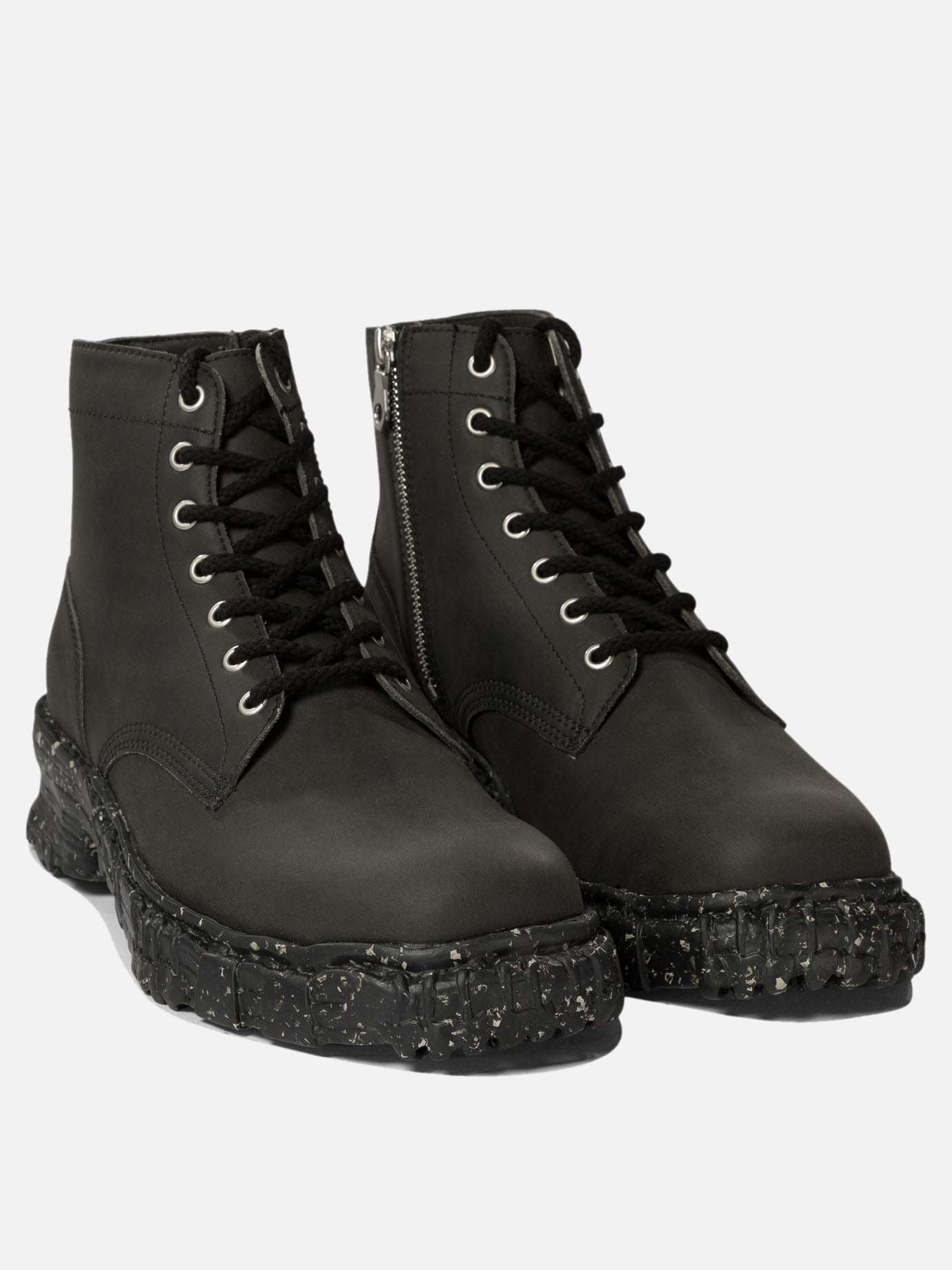 Vintage-like combat boots