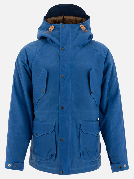 Parkas Solid colour  Blue - Manifattura Ceccarelli Men | PLP | VIETTI Online Store 
