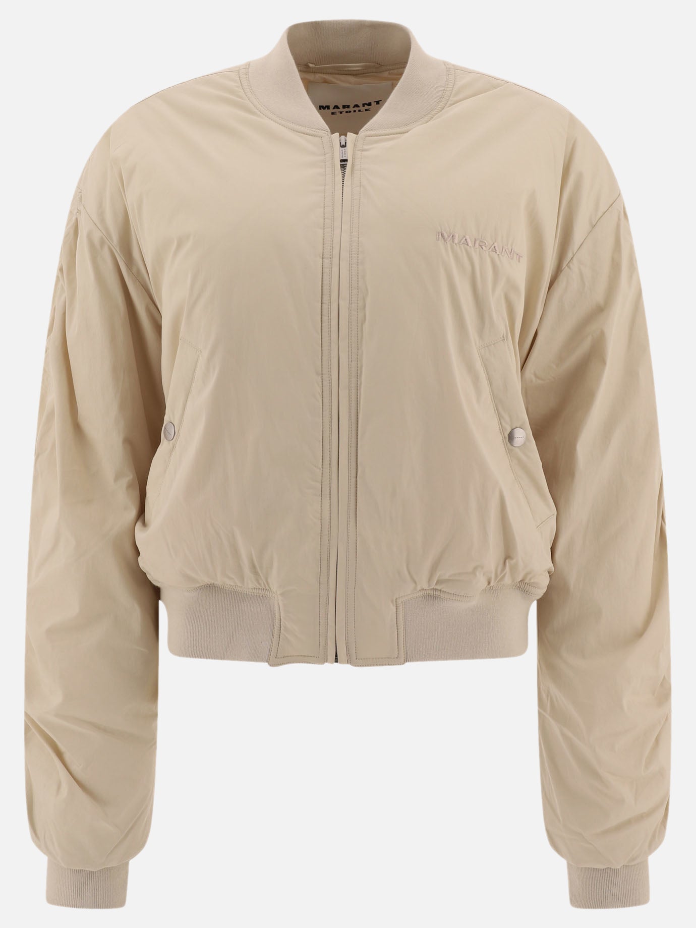 Bomber jackets Solid colour  Beige - Marant Étoile Women | PDP | VIETTI Online Store | Zoom-Modal
