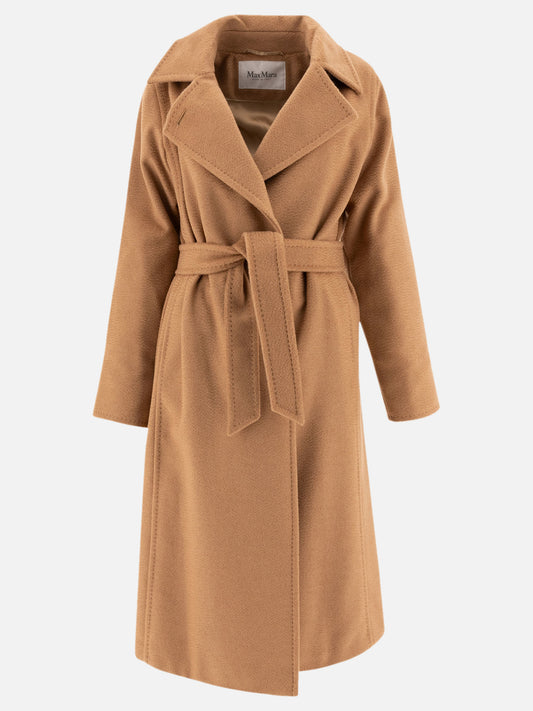 Long coats Solid colour  Beige - Max Mara Women | PLP | VIETTI Online Store 
