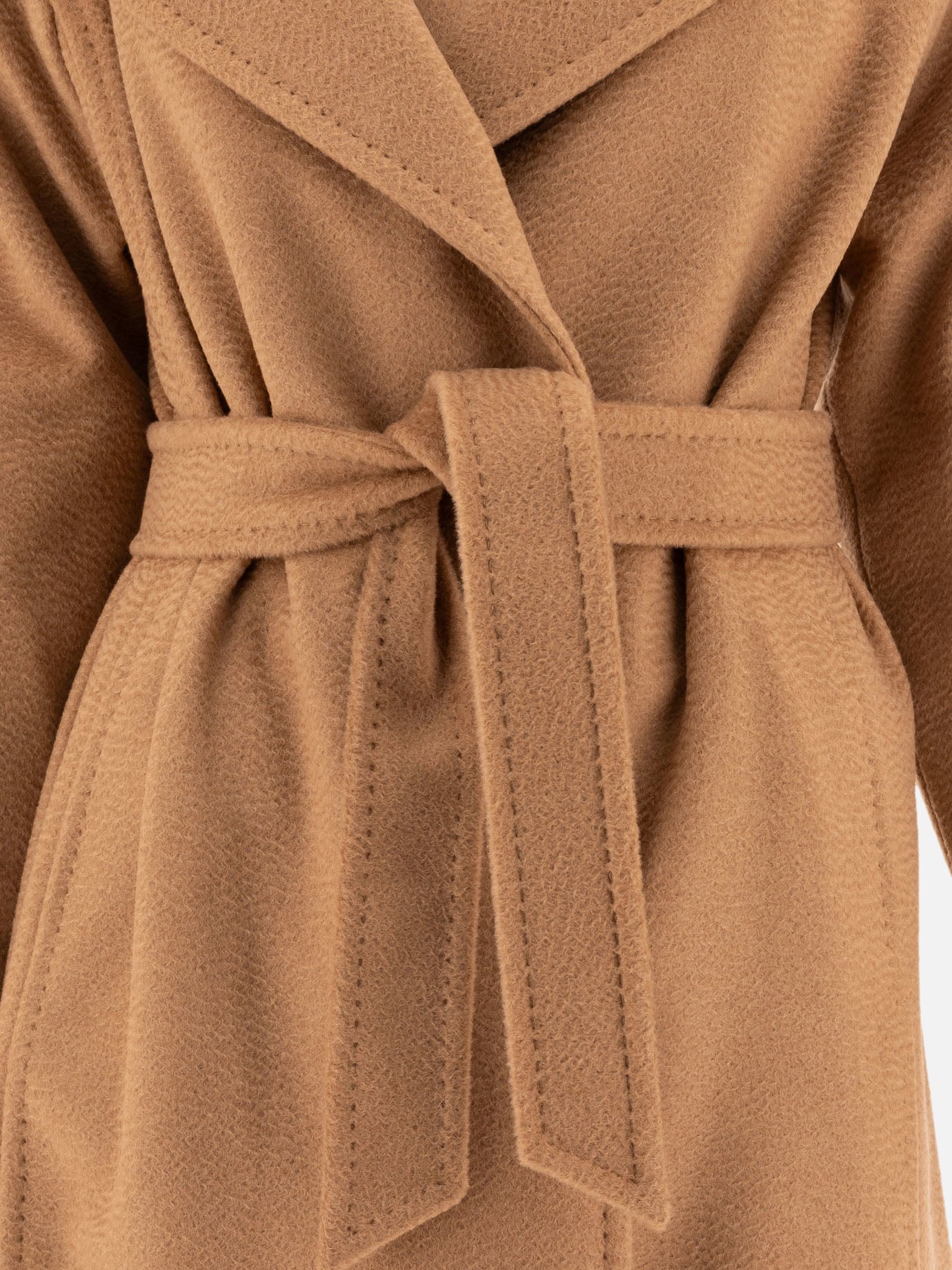 Long coats Solid colour  Beige - Max Mara Women | PDP | VIETTI Online Store | Zoom-Modal_3
