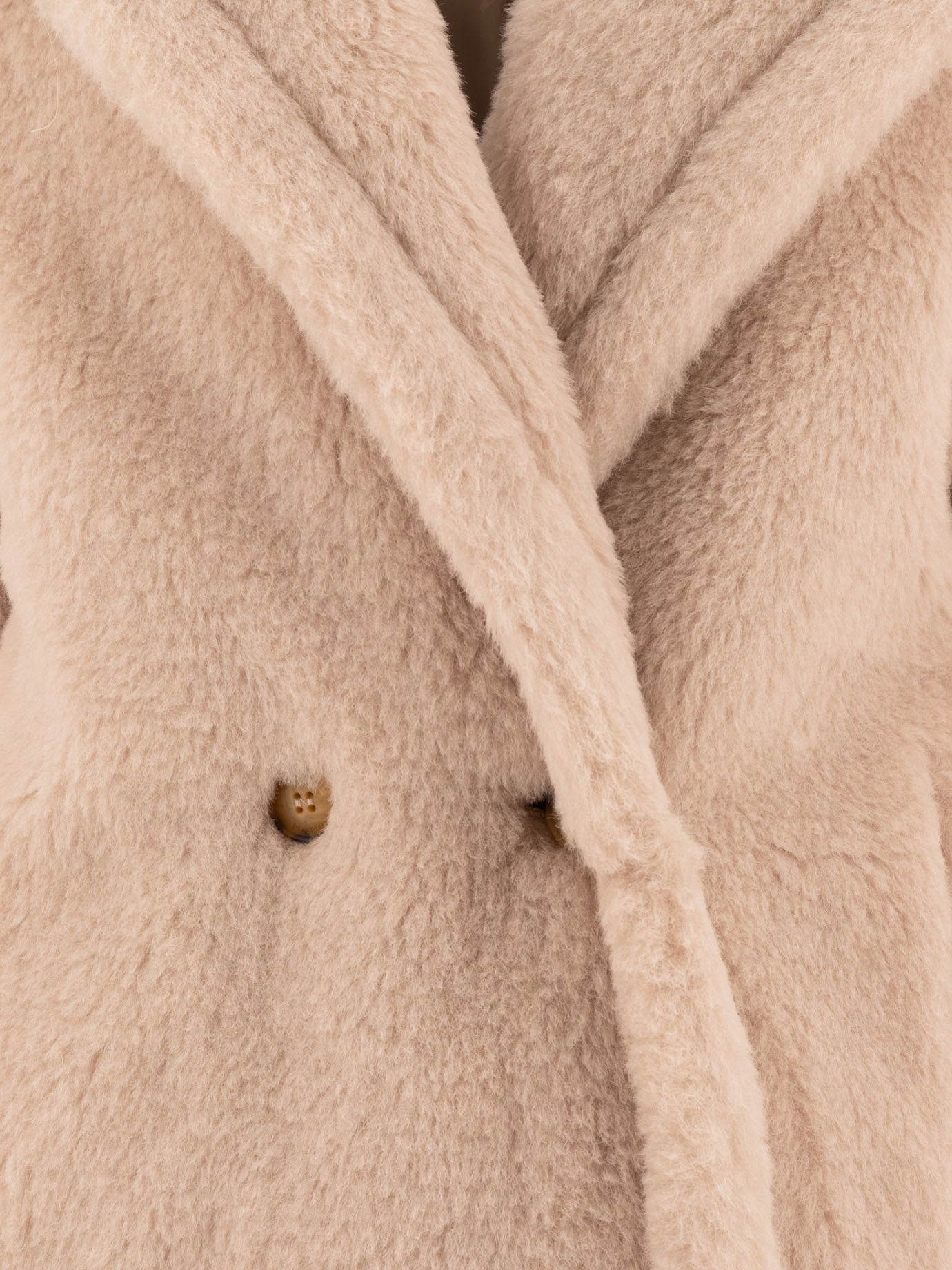 Long coats Solid colour  Beige - Max Mara Women | PDP | VIETTI Online Store | thumbnail_3
