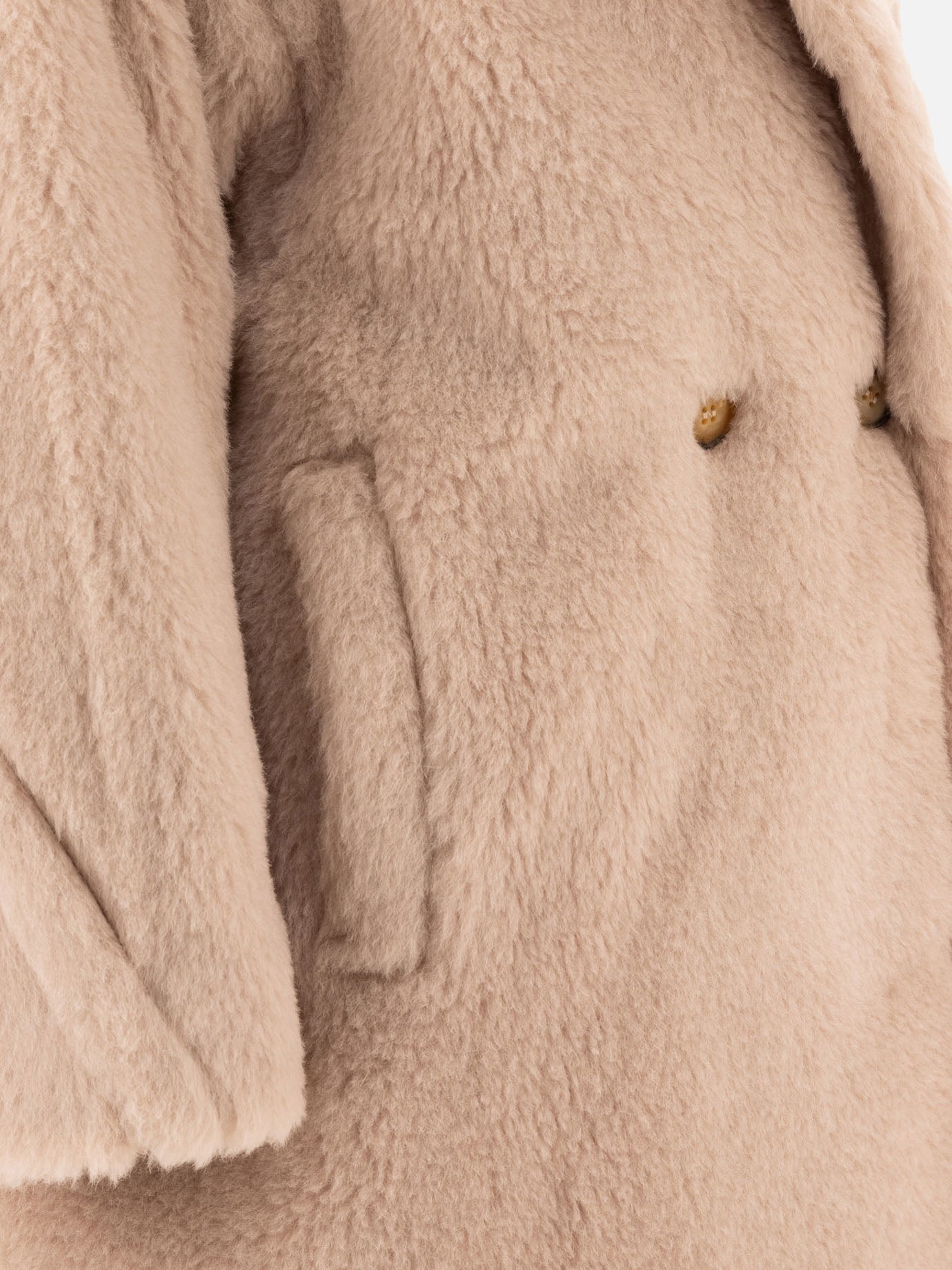Long coats Solid colour  Beige - Max Mara Women | PDP | VIETTI Online Store | thumbnail_4