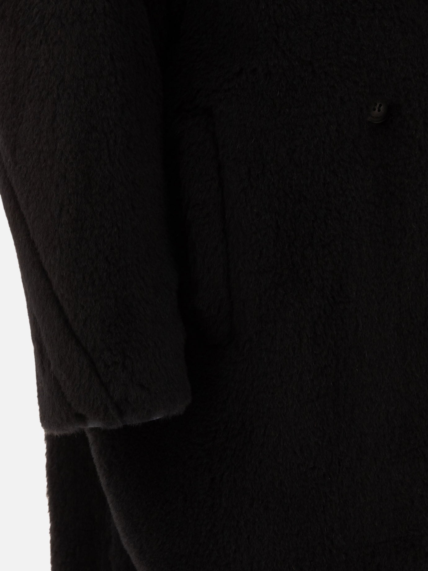 Long coats Solid colour  Black - Max Mara Women | PDP | VIETTI Online Store | thumbnail_4
