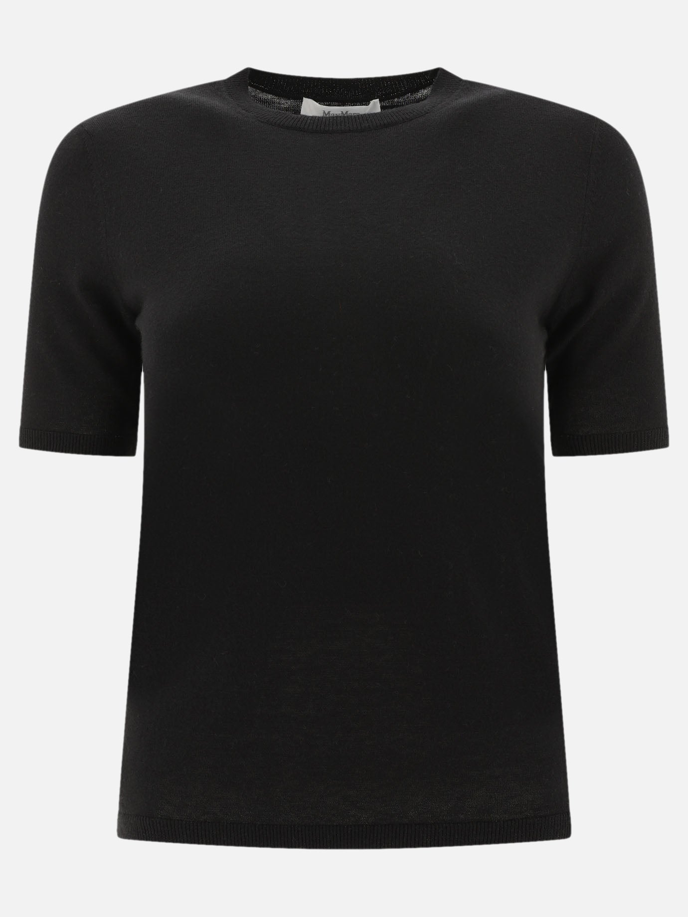 Crewneck sweaters Solid colour  Black - Max Mara Women | PDP | VIETTI Online Store | thumbnail