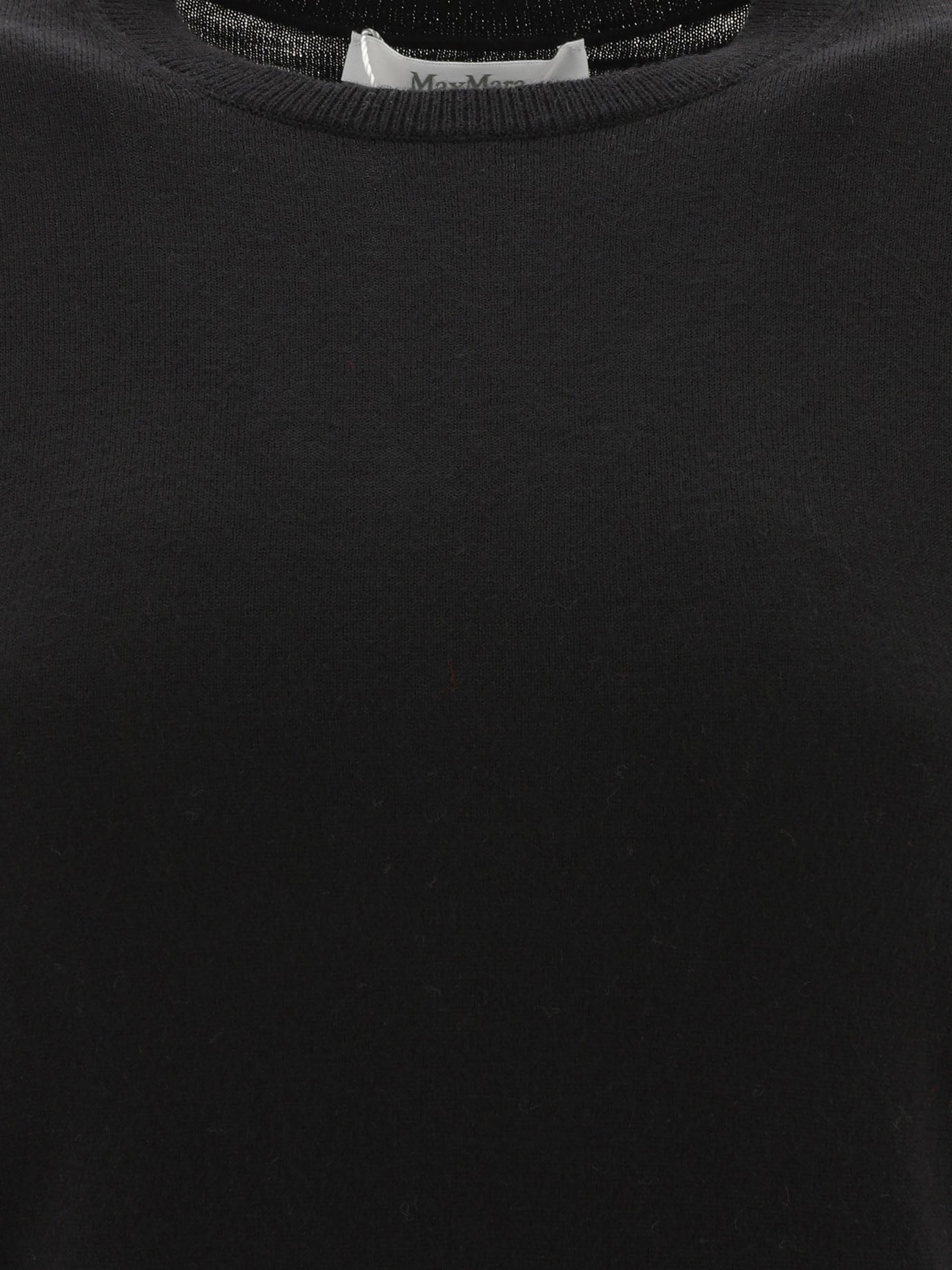 Crewneck sweaters Solid colour  Black - Max Mara Women | PDP | VIETTI Online Store | thumbnail_3