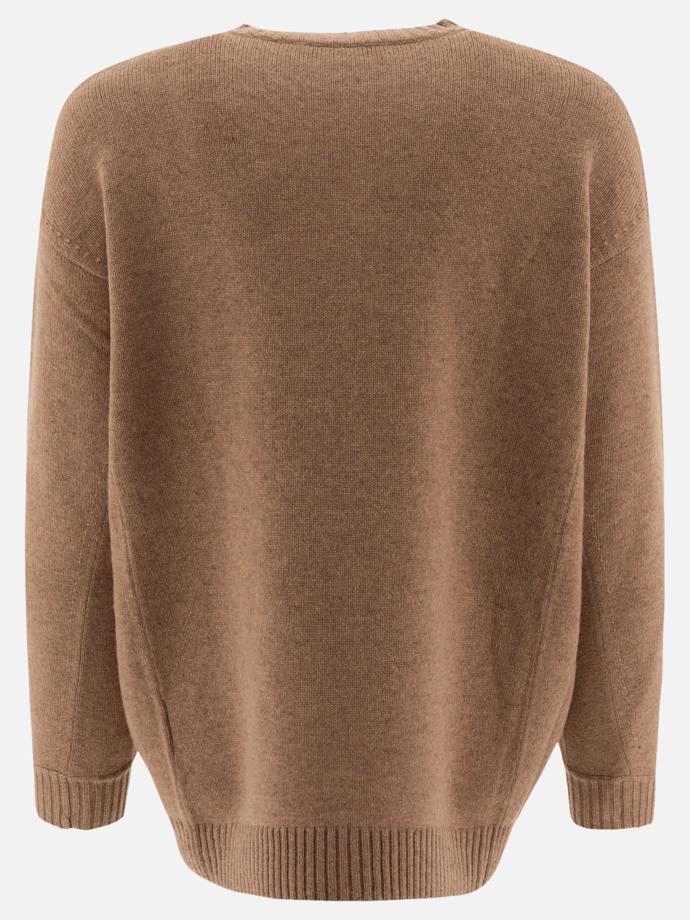 Max Mara "Fido" wool and cashmere sweater Brown