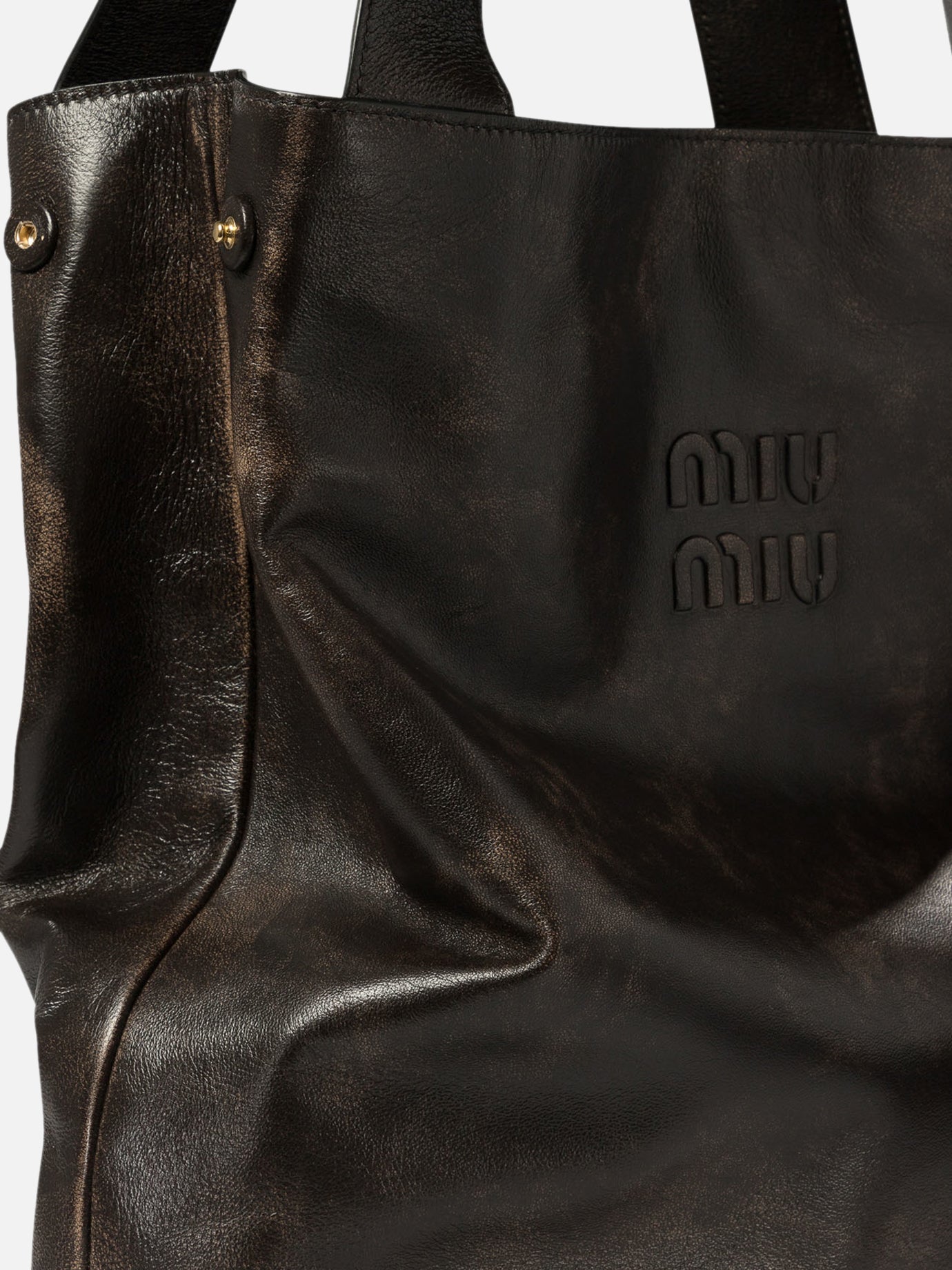 Miu Miu Leather shoulder bag Brown