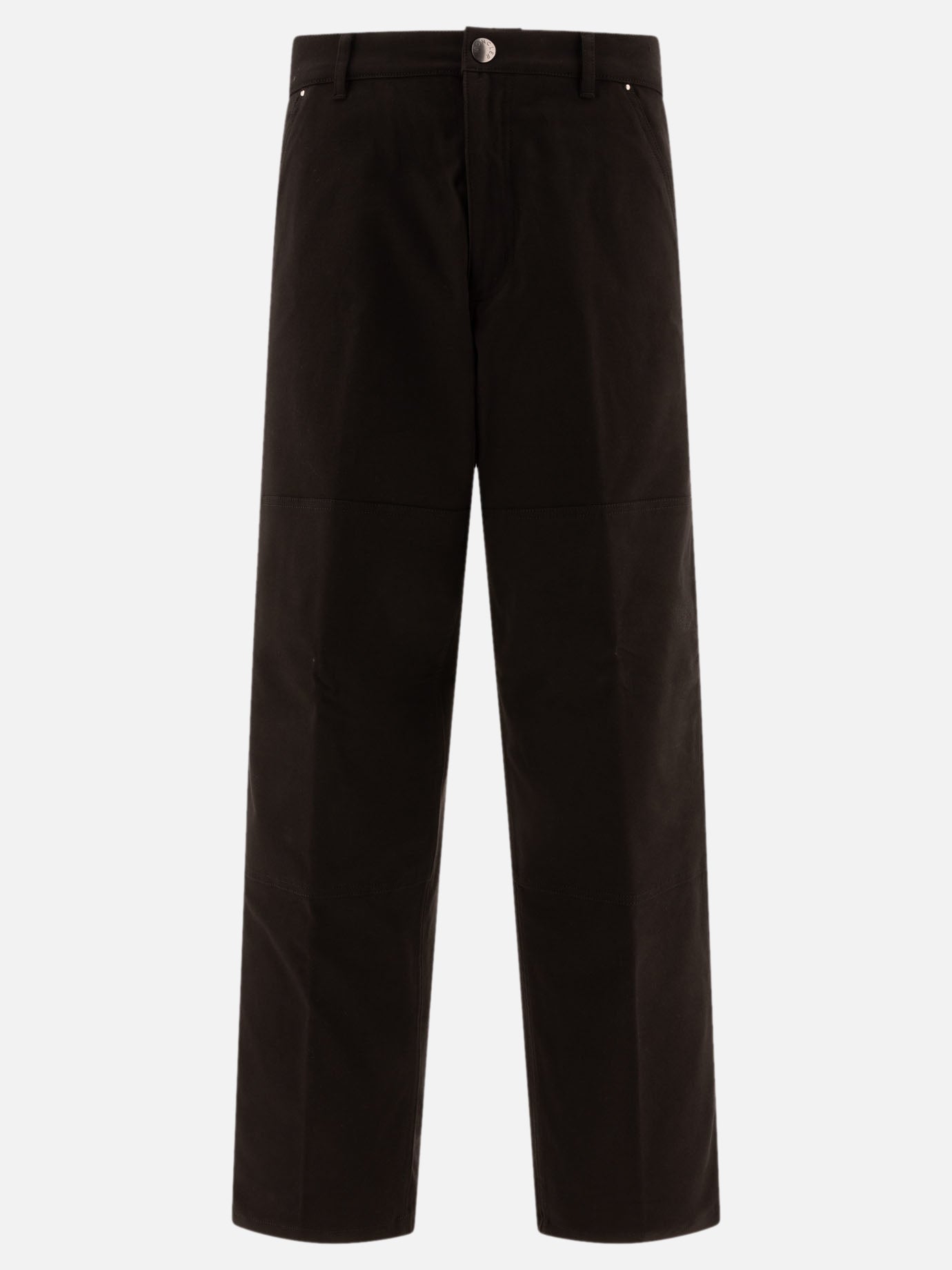 Moncler Canvas trousers Black