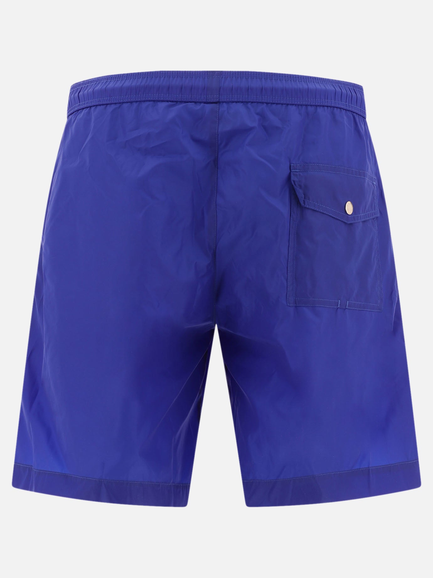 Tricolour trim swim shorts