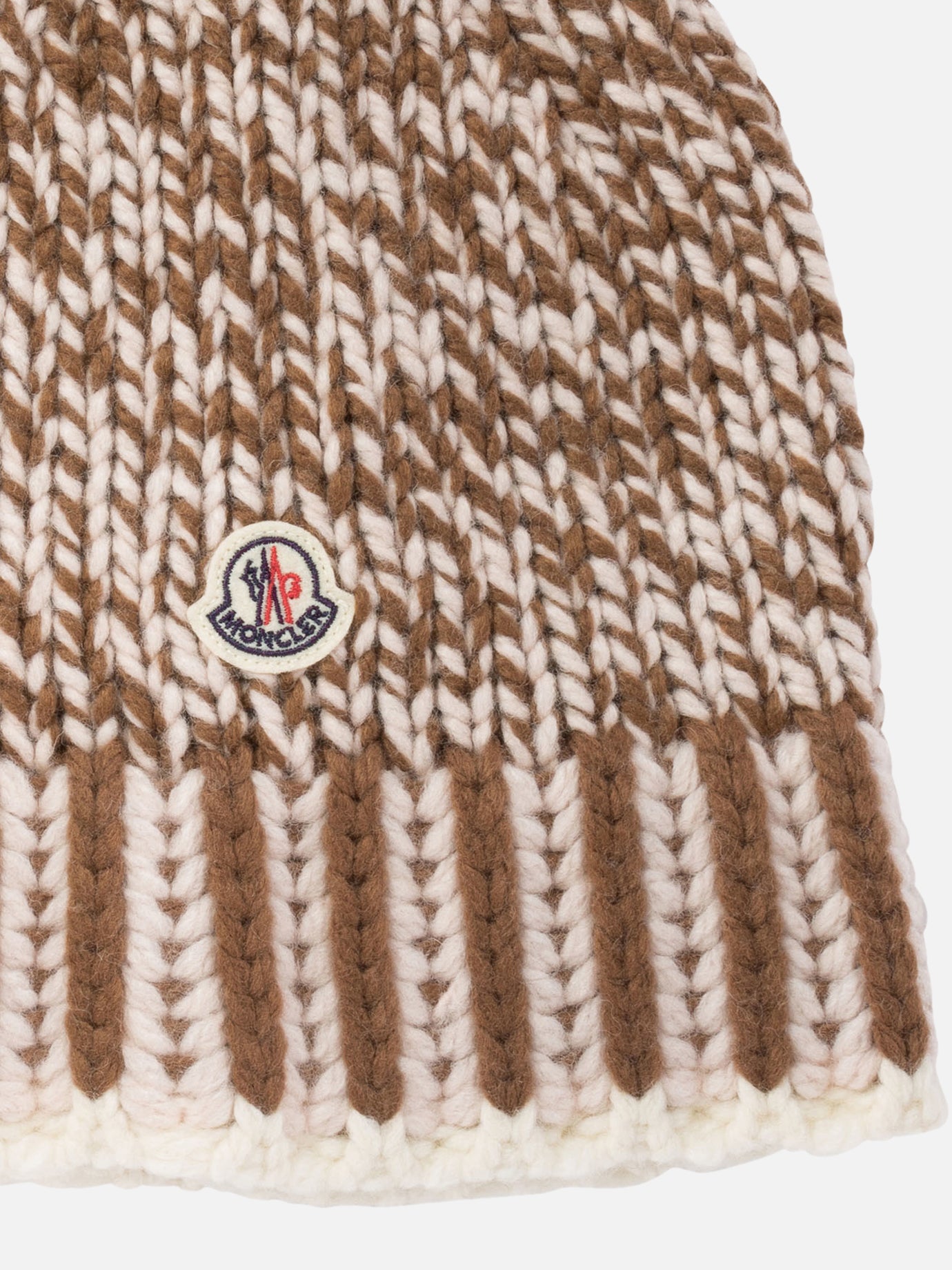 Moncler Wool beanie Brown