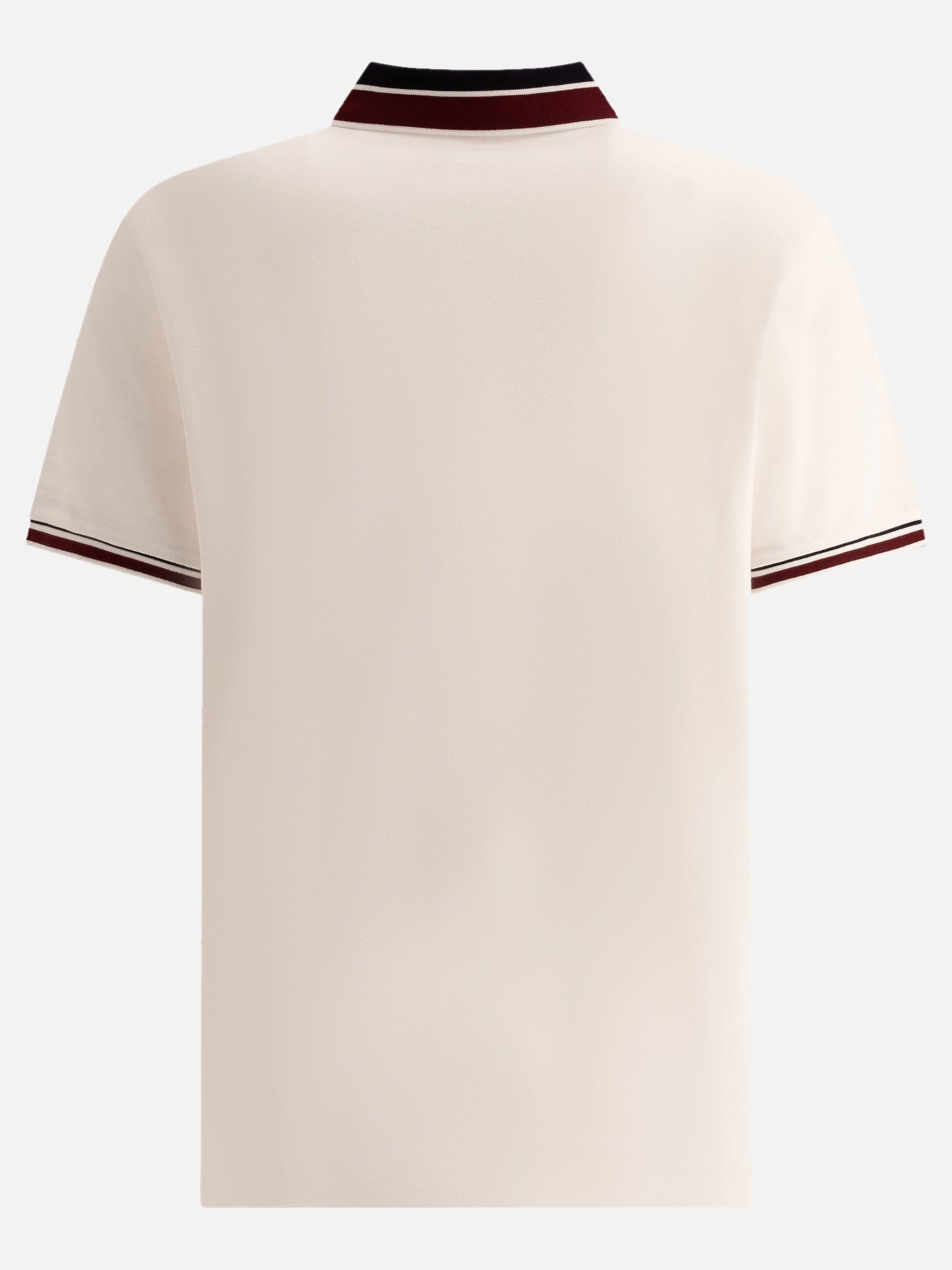 Moncler Polo shirt with patch logo White