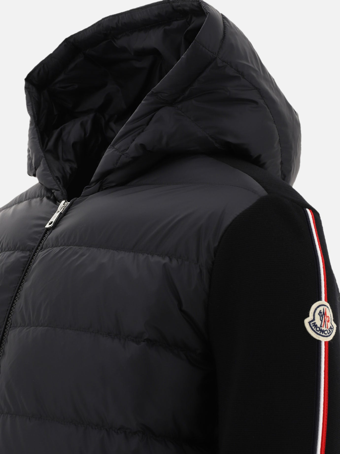 Down jackets Solid colour  Black - Moncler Men | PDP | VIETTI Online Store | Zoom-Modal_4
