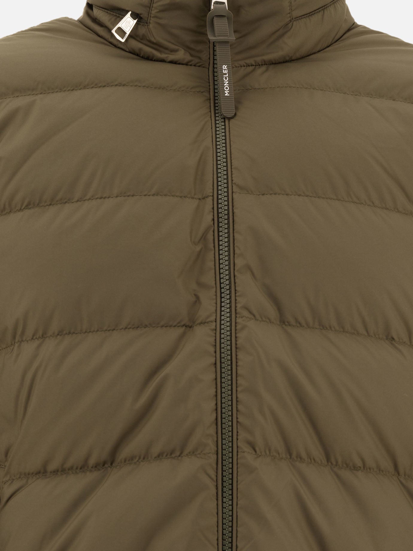 Moncler Tricot down jacket Green