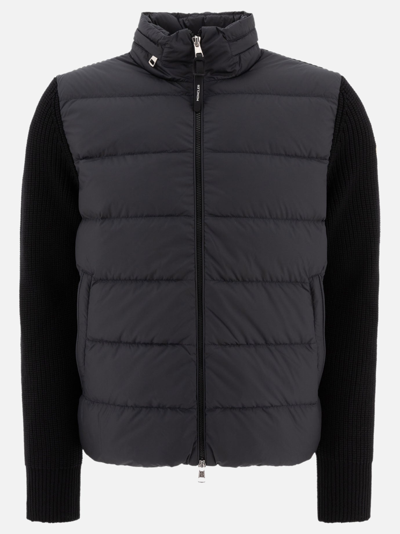 Down jackets Solid colour  Black - Moncler Men | PDP | VIETTI Online Store | Zoom-Modal

