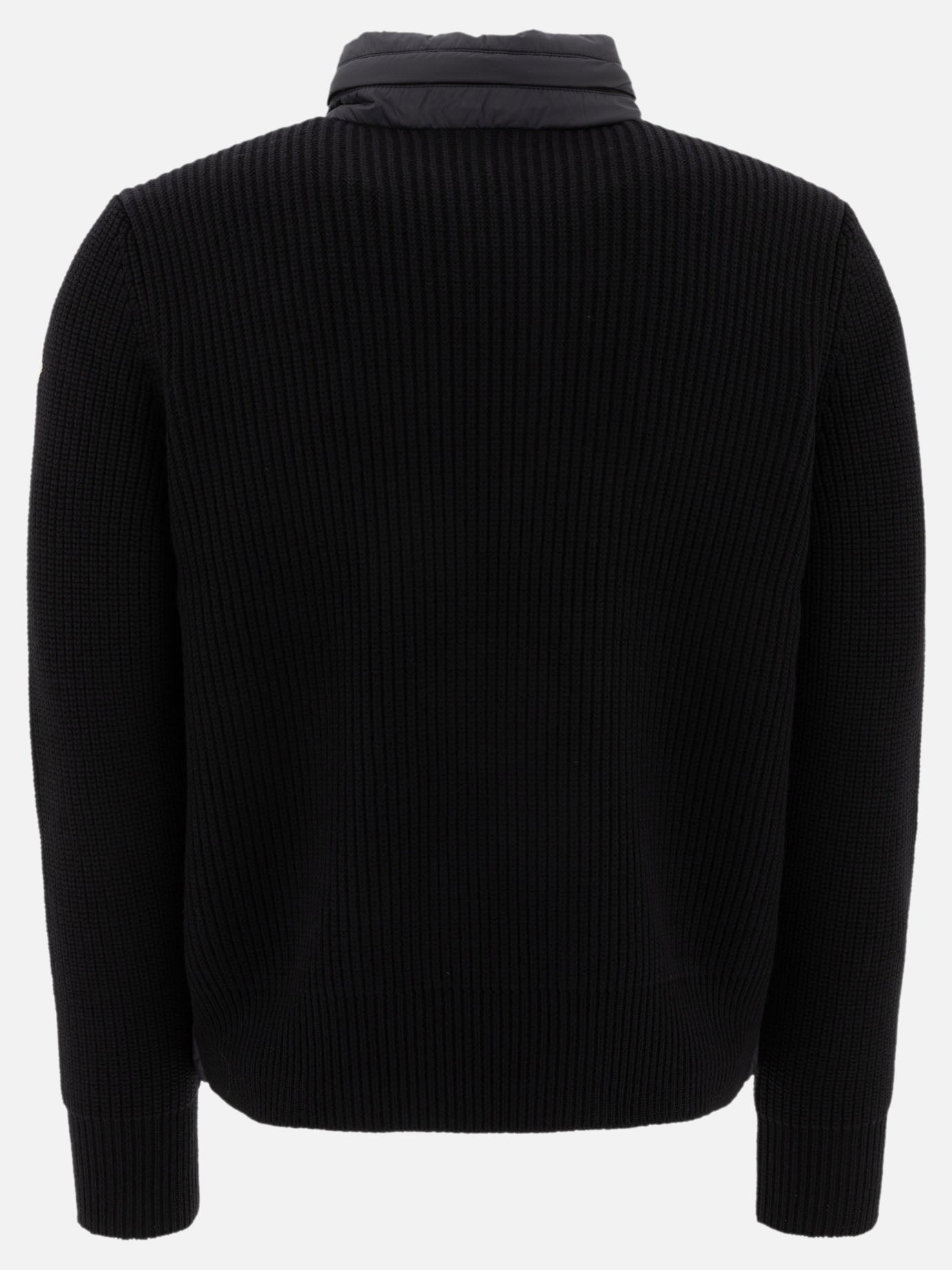Down jackets Solid colour  Black - Moncler Men | PDP | VIETTI Online Store | thumbnail_2