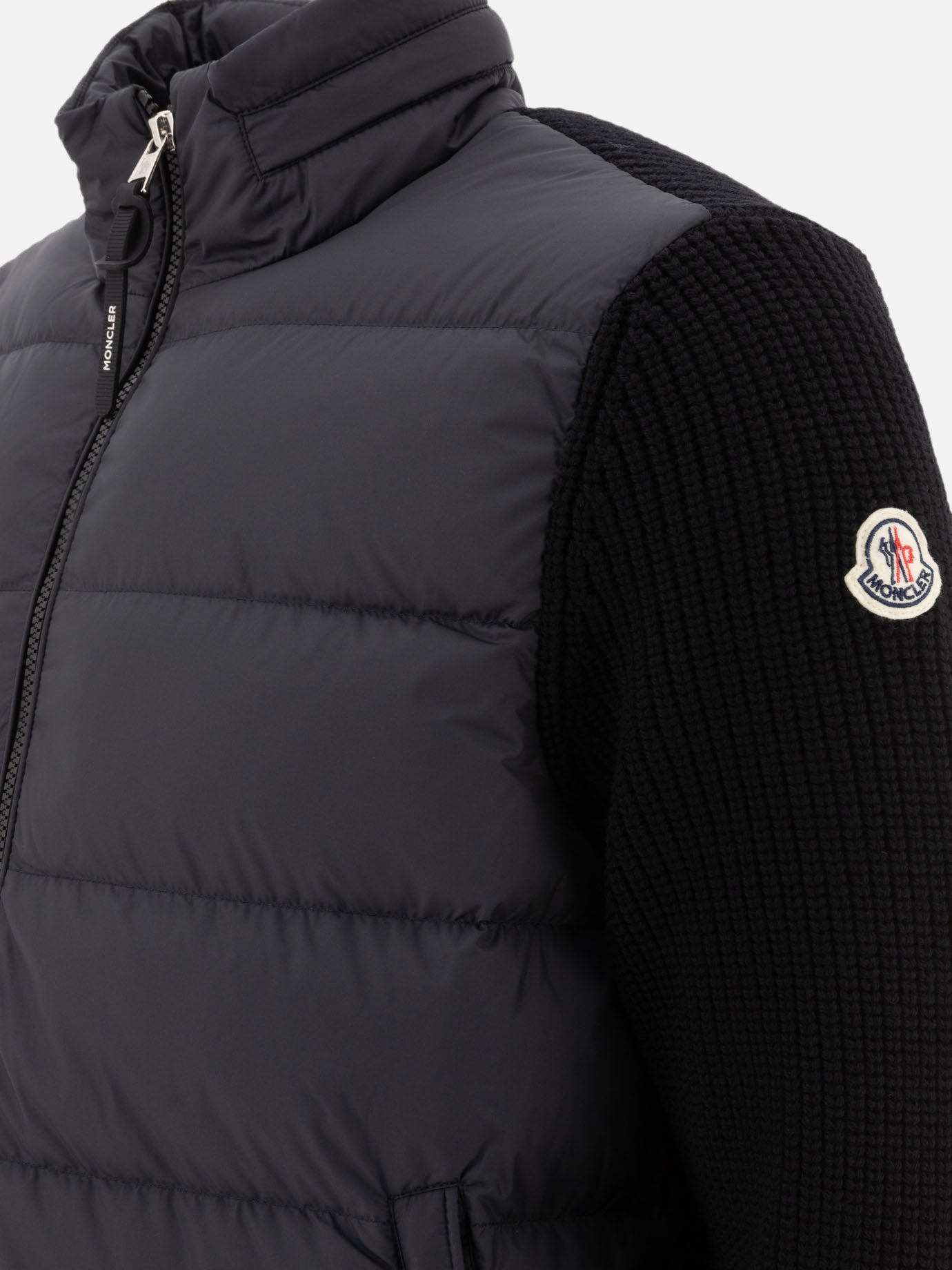 Down jackets Solid colour  Black - Moncler Men | PDP | VIETTI Online Store | thumbnail_4