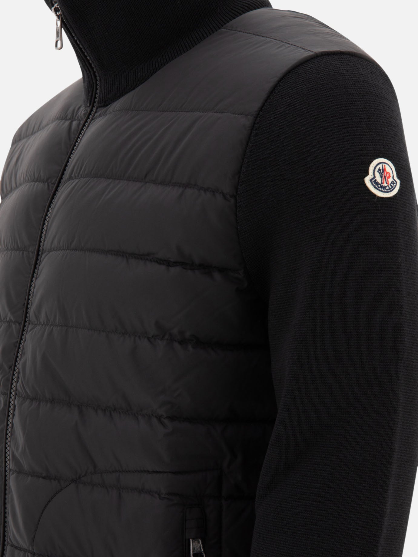 Down jackets Solid colour  Black - Moncler Men | PDP | VIETTI Online Store | thumbnail_4