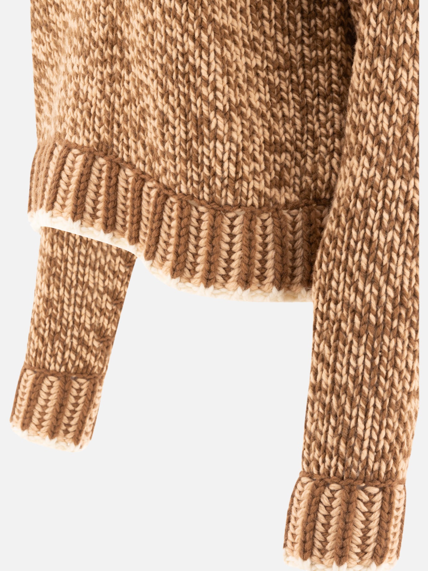 Wool blend turtleneck sweater