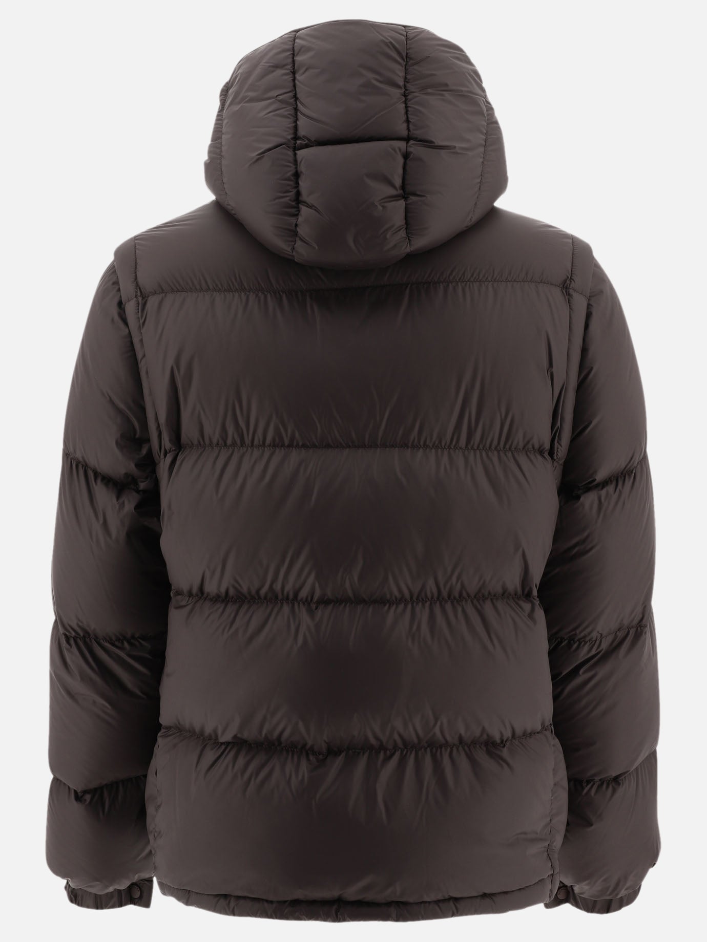 Down jackets Solid colour  Brown - Moncler Men | PDP | VIETTI Online Store | Zoom-Modal_2
