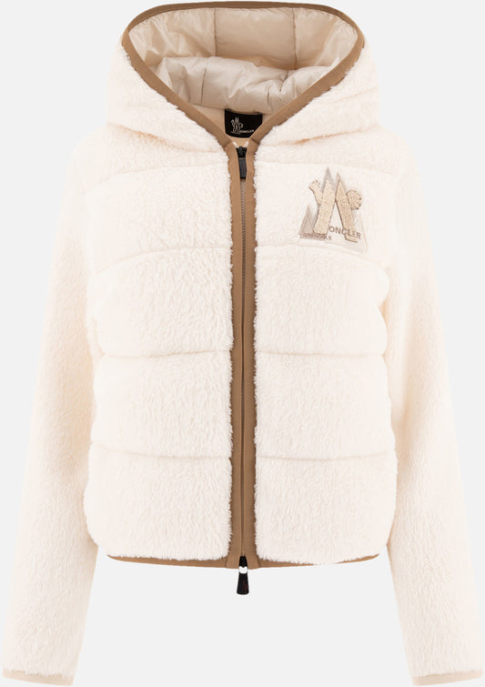 Technical jackets Solid colour  Beige - Moncler Grenoble Women | PLP | VIETTI Online Store 
